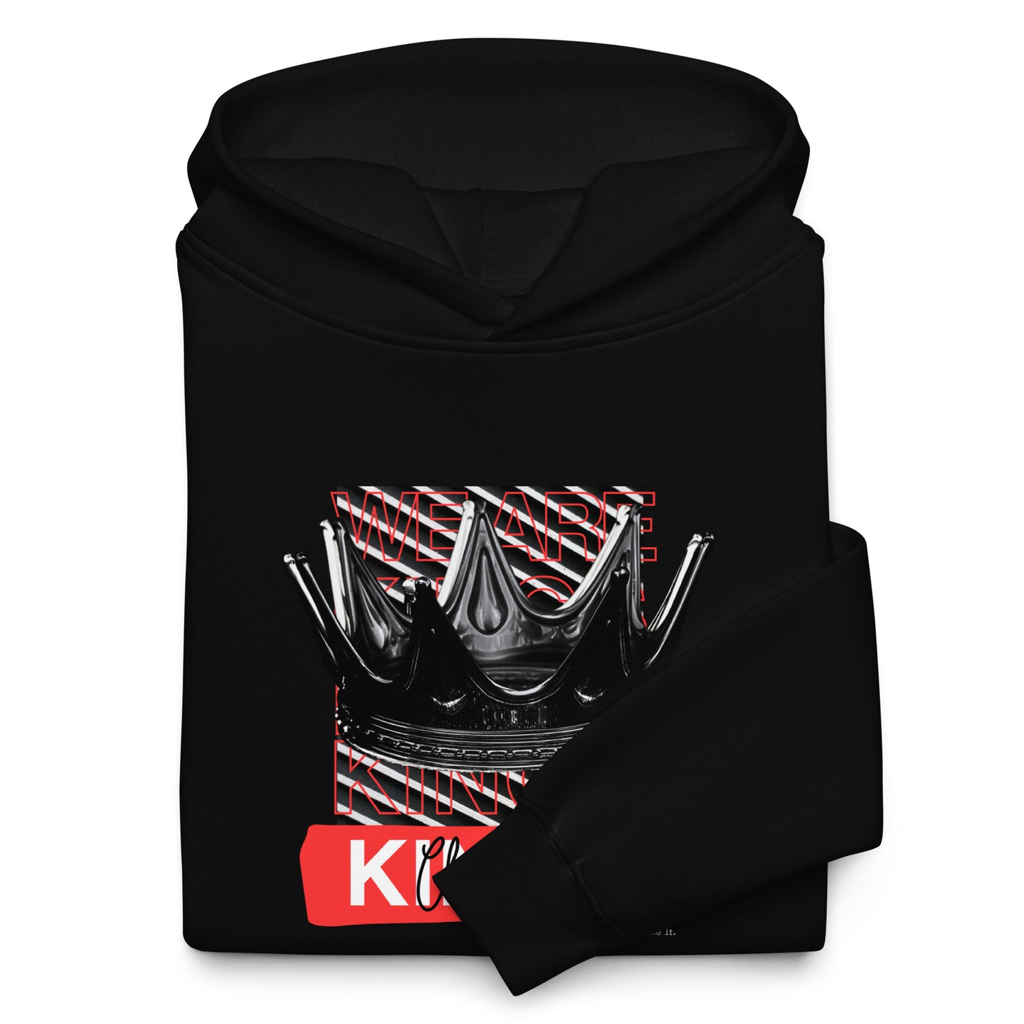 Kings Clothing Black Crown Hoodie