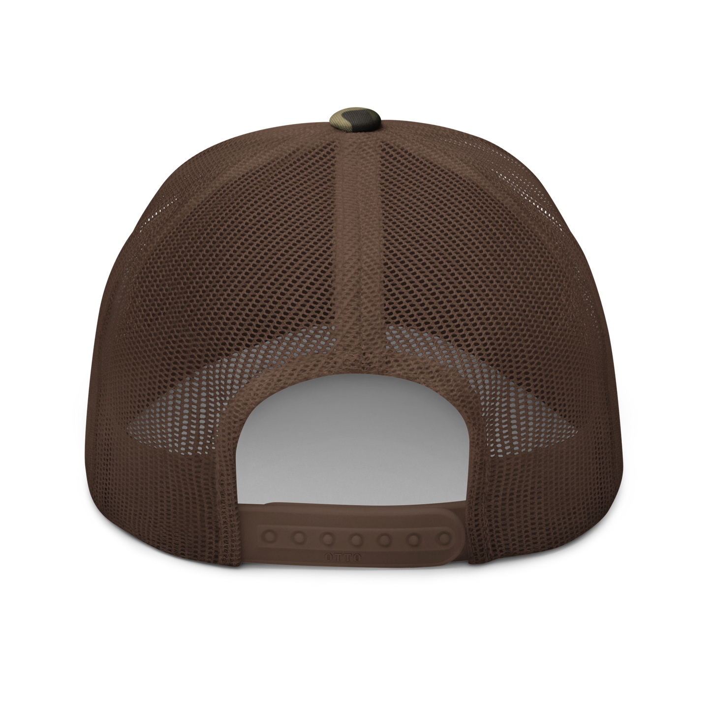 Drip Check Camo Trucker Hat