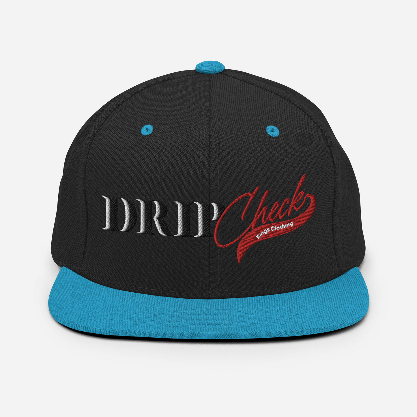 Big Drip Check Snapback