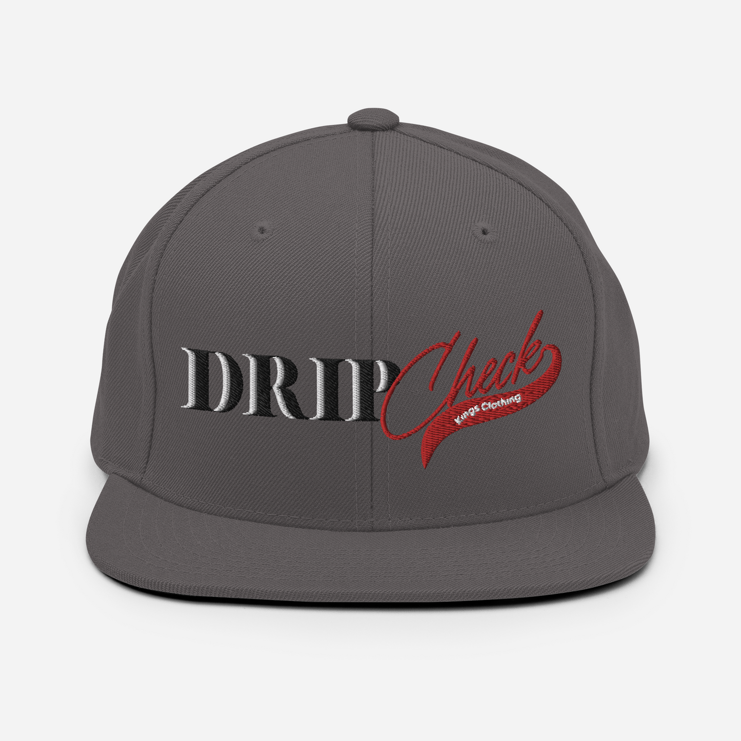Big Drip Check Snapback