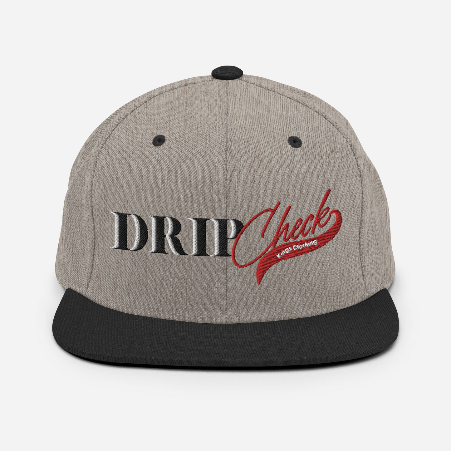 Big Drip Check Snapback