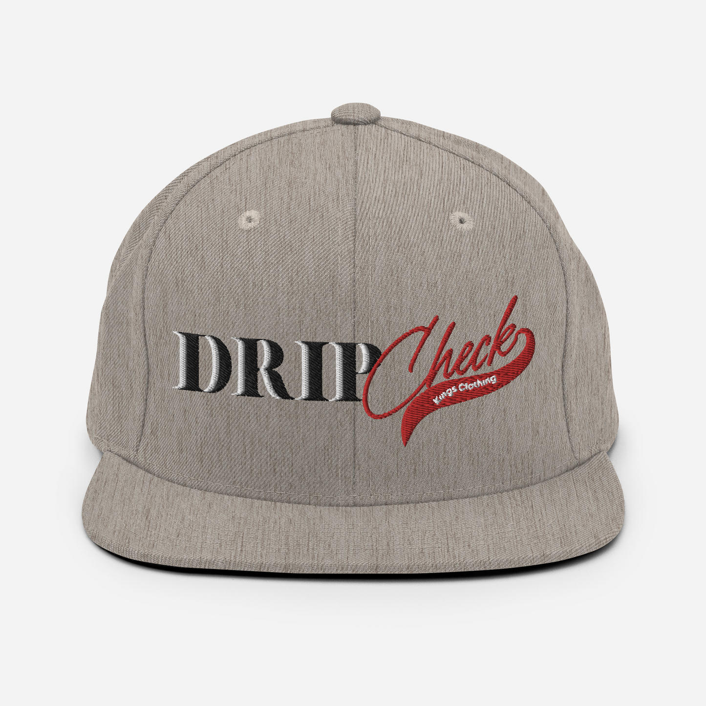 Big Drip Check Snapback