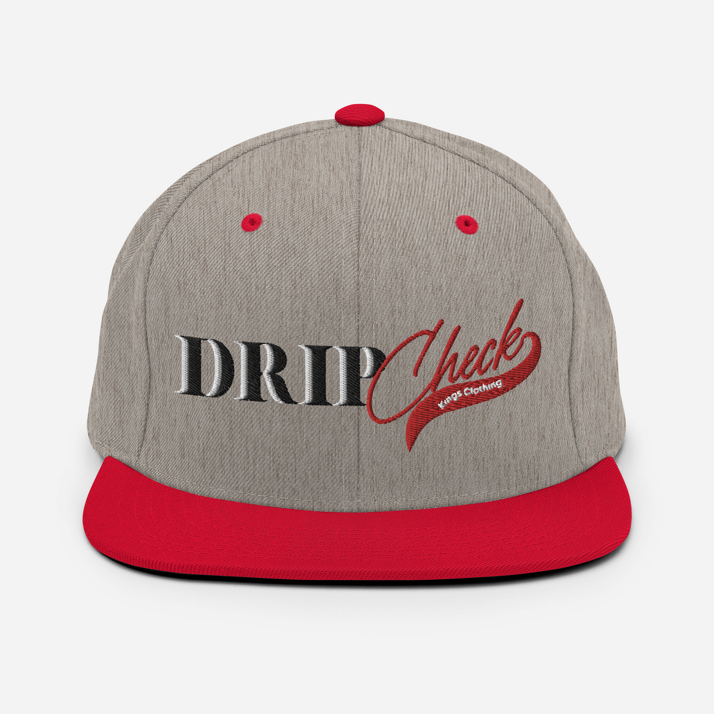 Big Drip Check Snapback