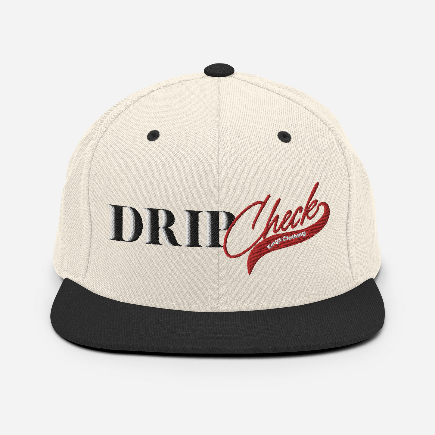 Big Drip Check Snapback