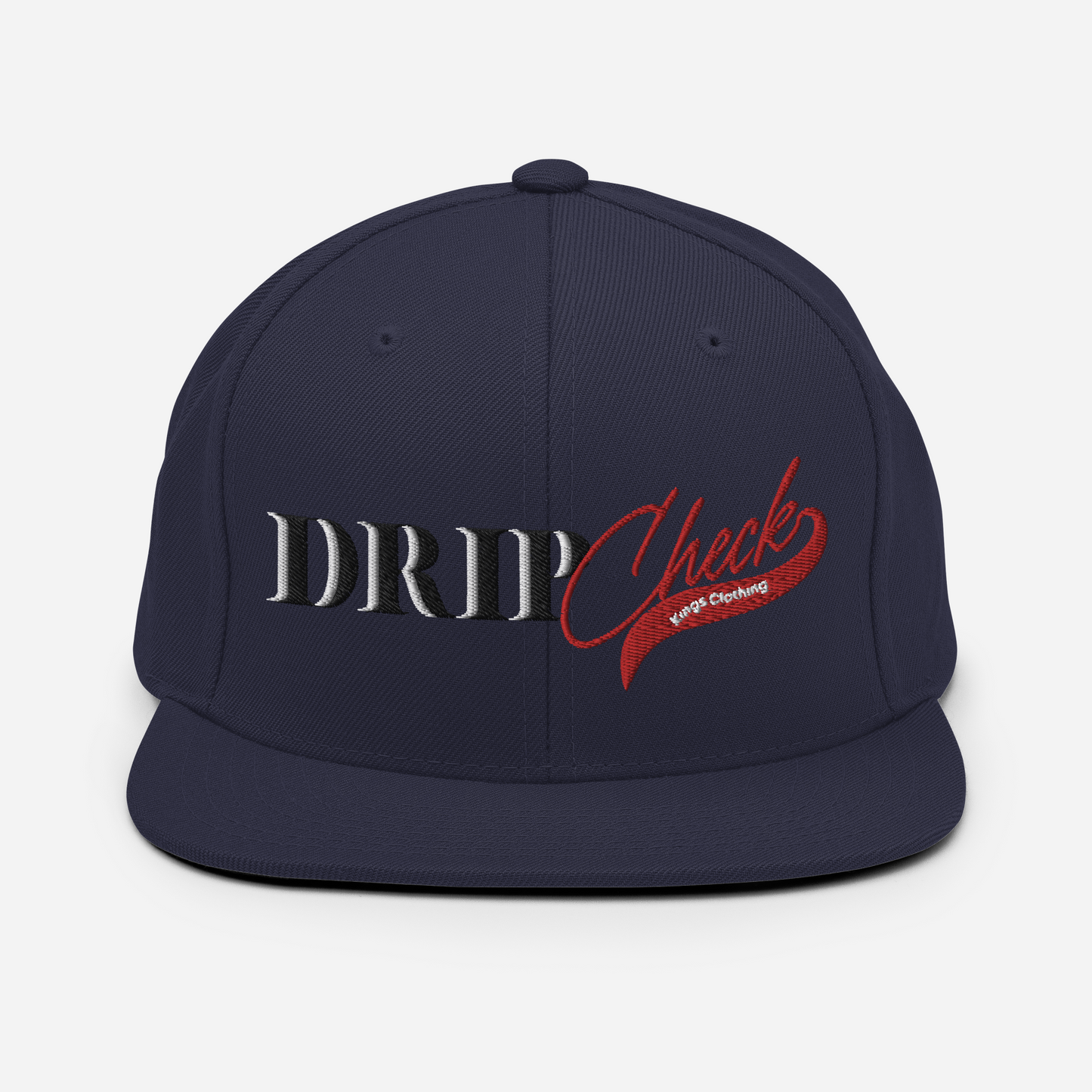 Big Drip Check Snapback