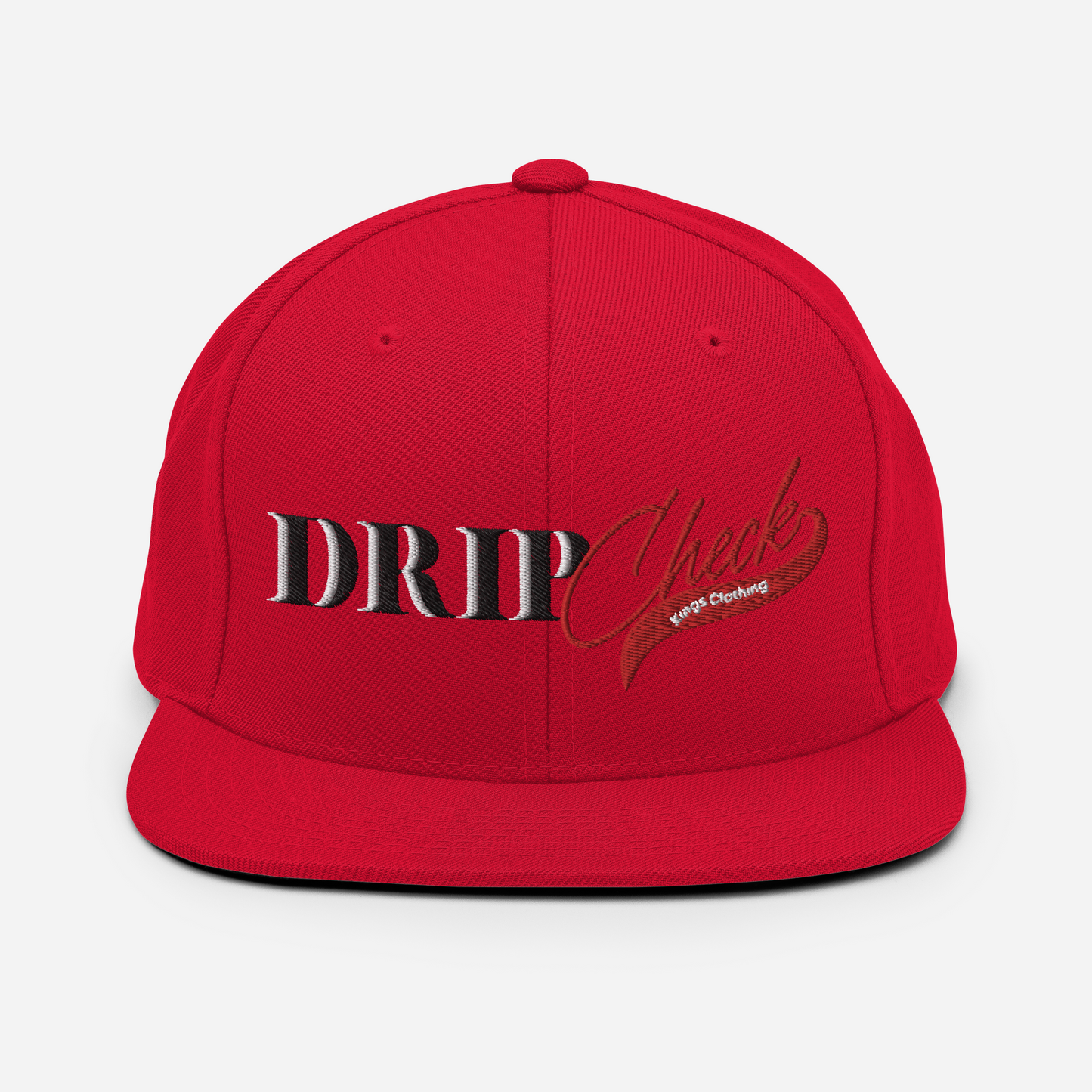 Big Drip Check Snapback