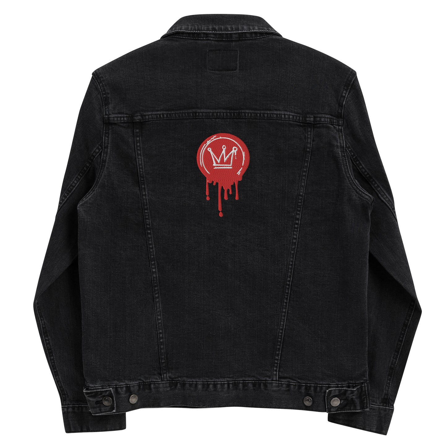 Drip Check Denim Jacket
