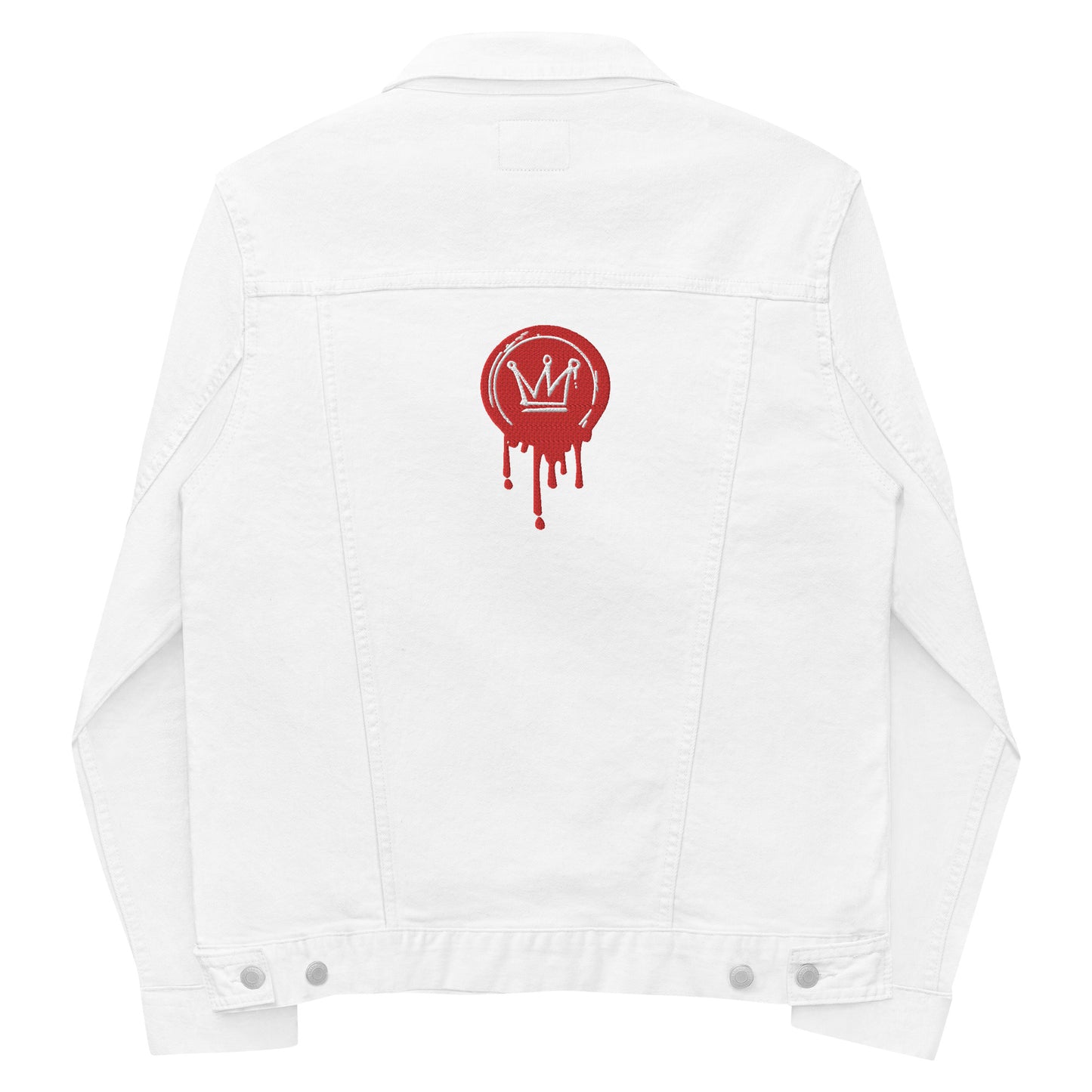 Drip Check Denim Jacket