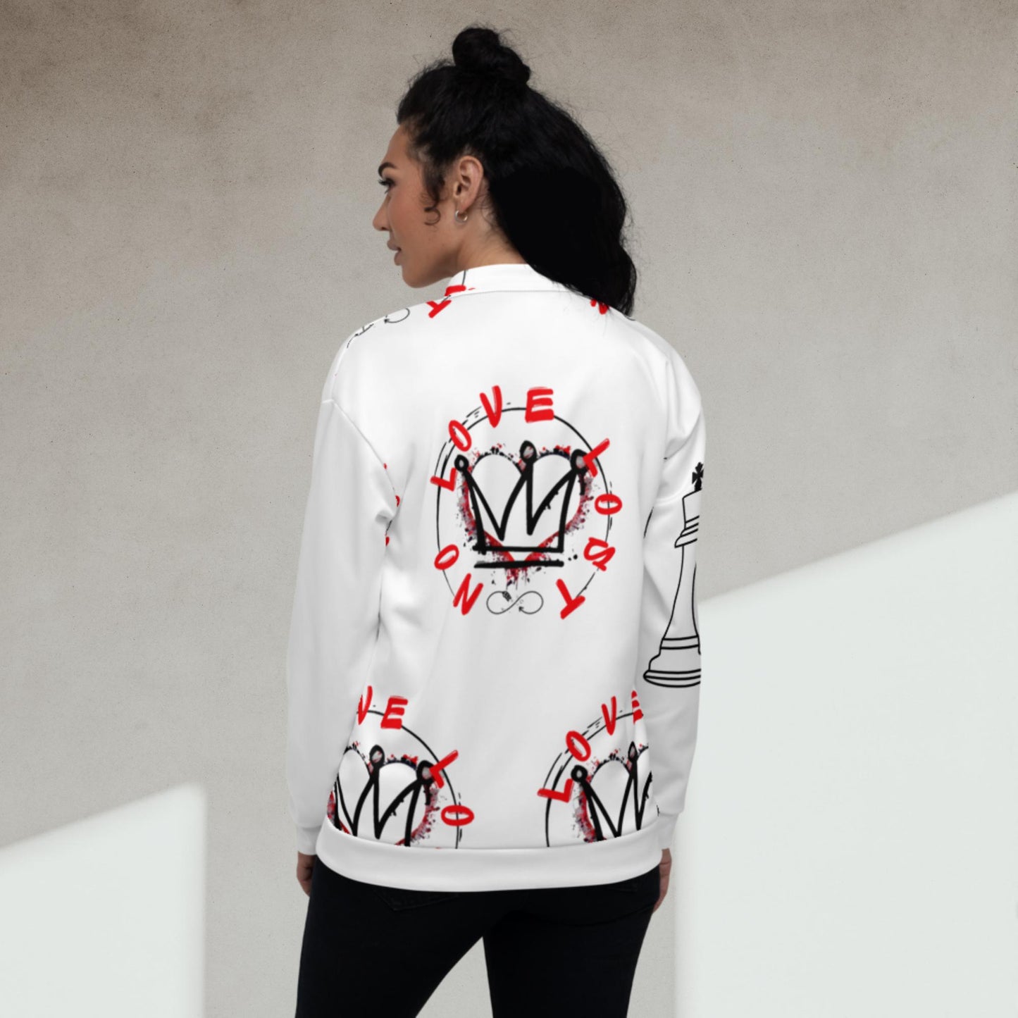 No Love Lost Unisex Bomber Jacket