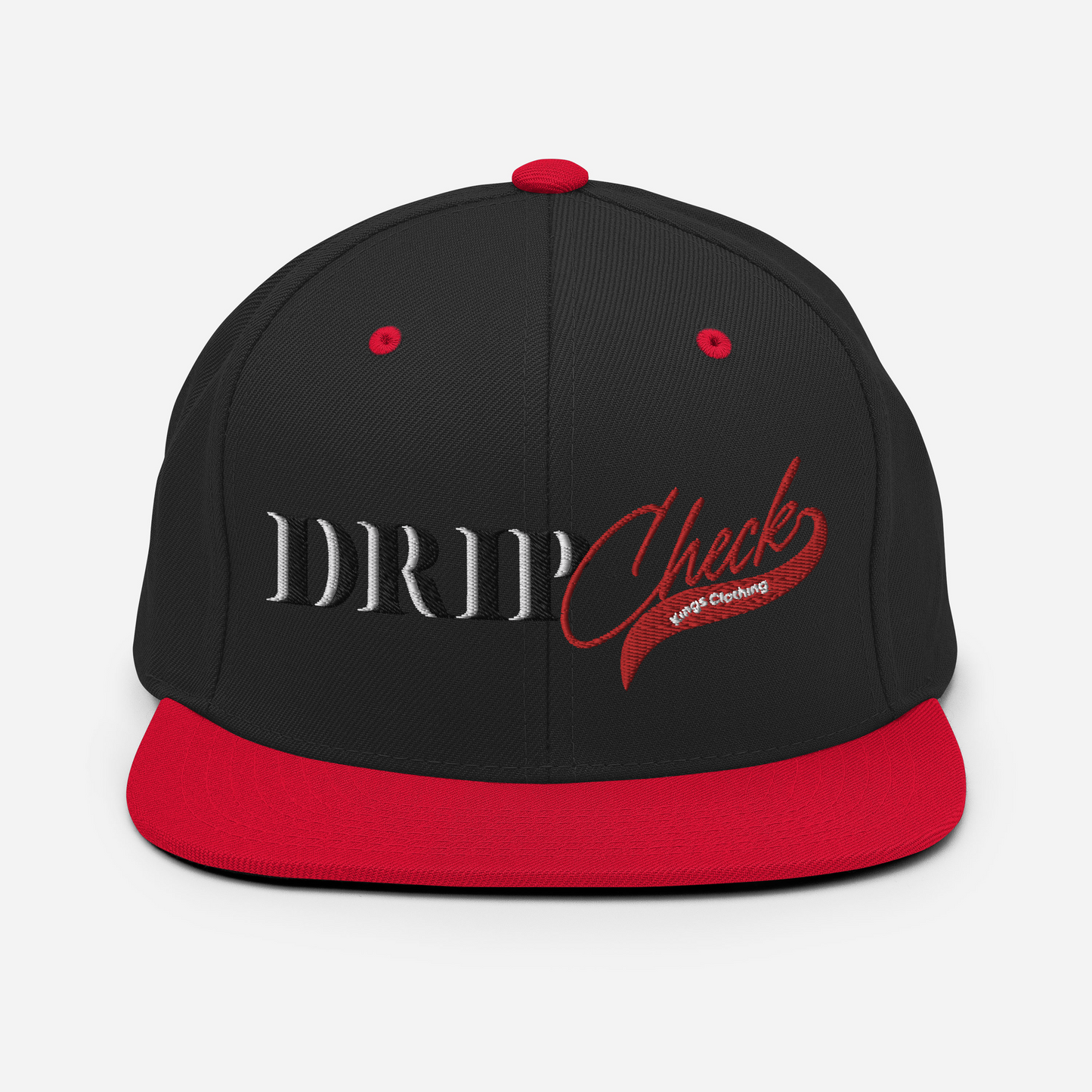 Big Drip Check Snapback