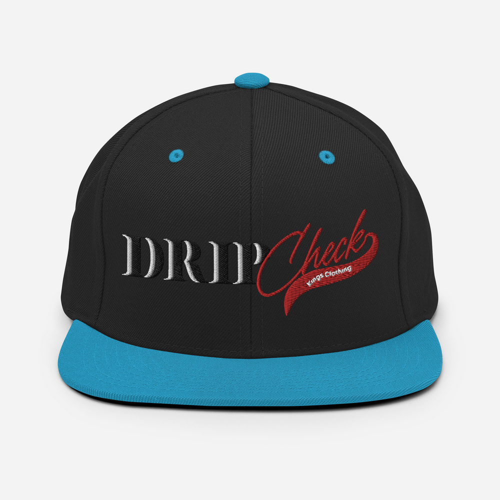 
                      
                        Big Drip Check Snapback
                      
                    