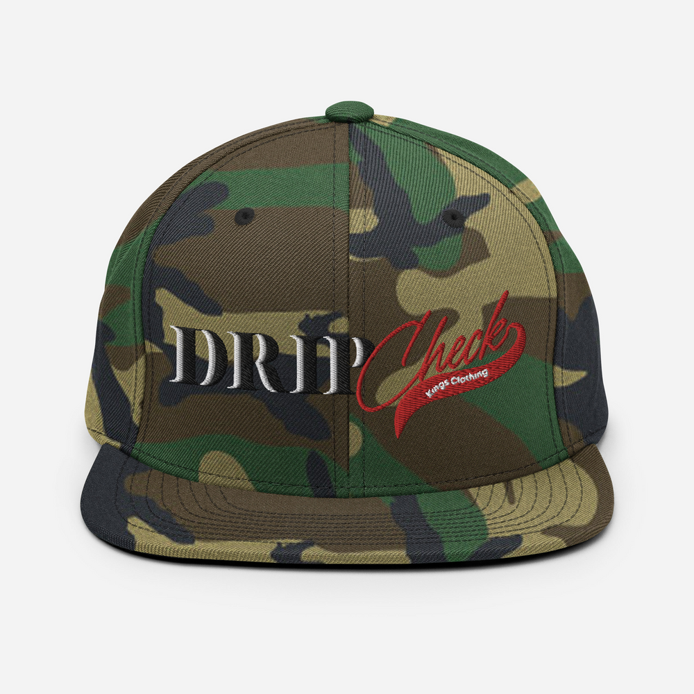 
                      
                        Big Drip Check Snapback
                      
                    