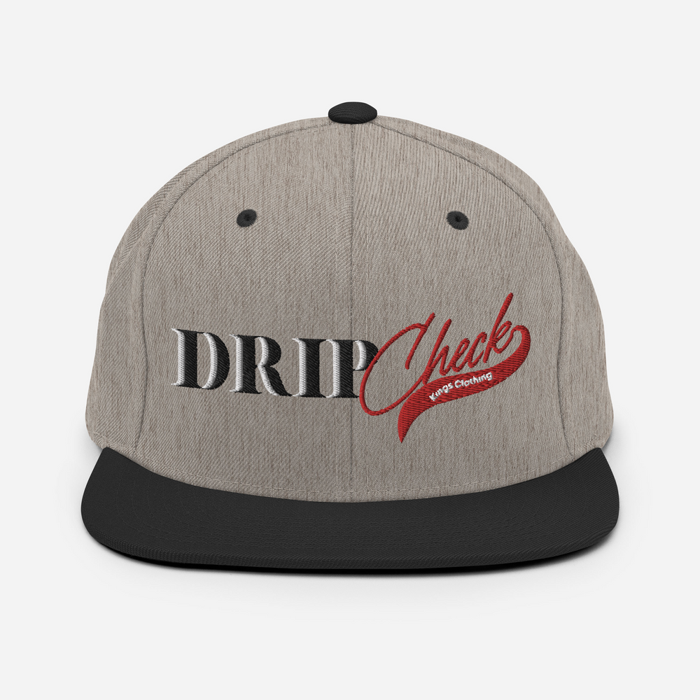 
                      
                        Big Drip Check Snapback
                      
                    