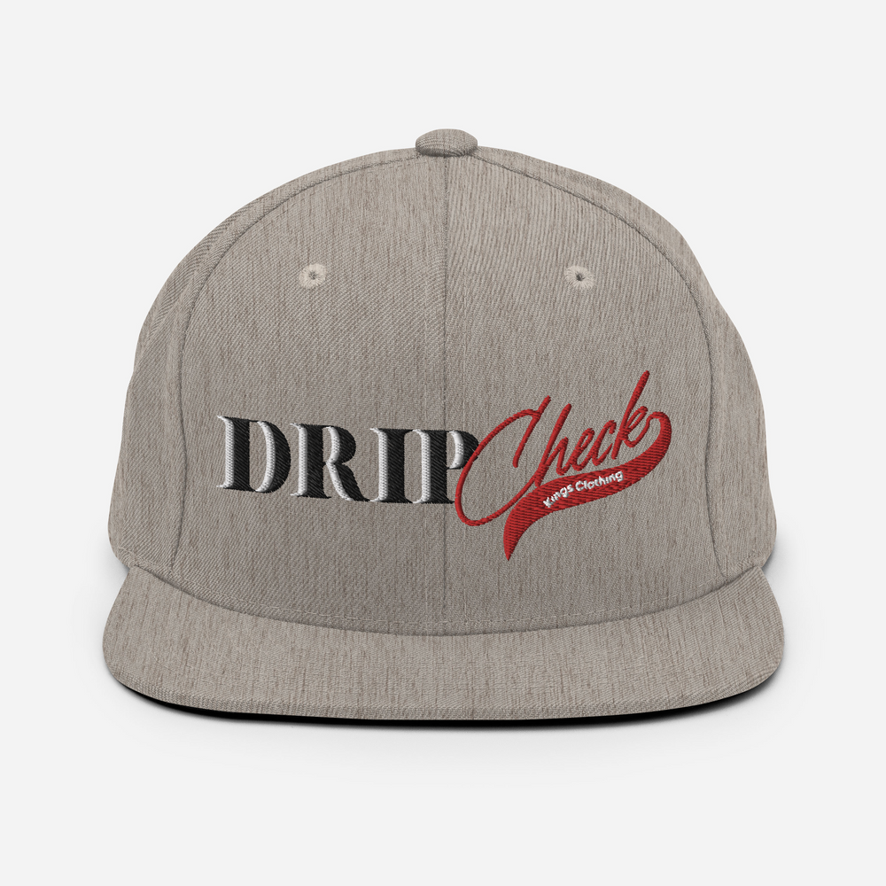 
                      
                        Big Drip Check Snapback
                      
                    