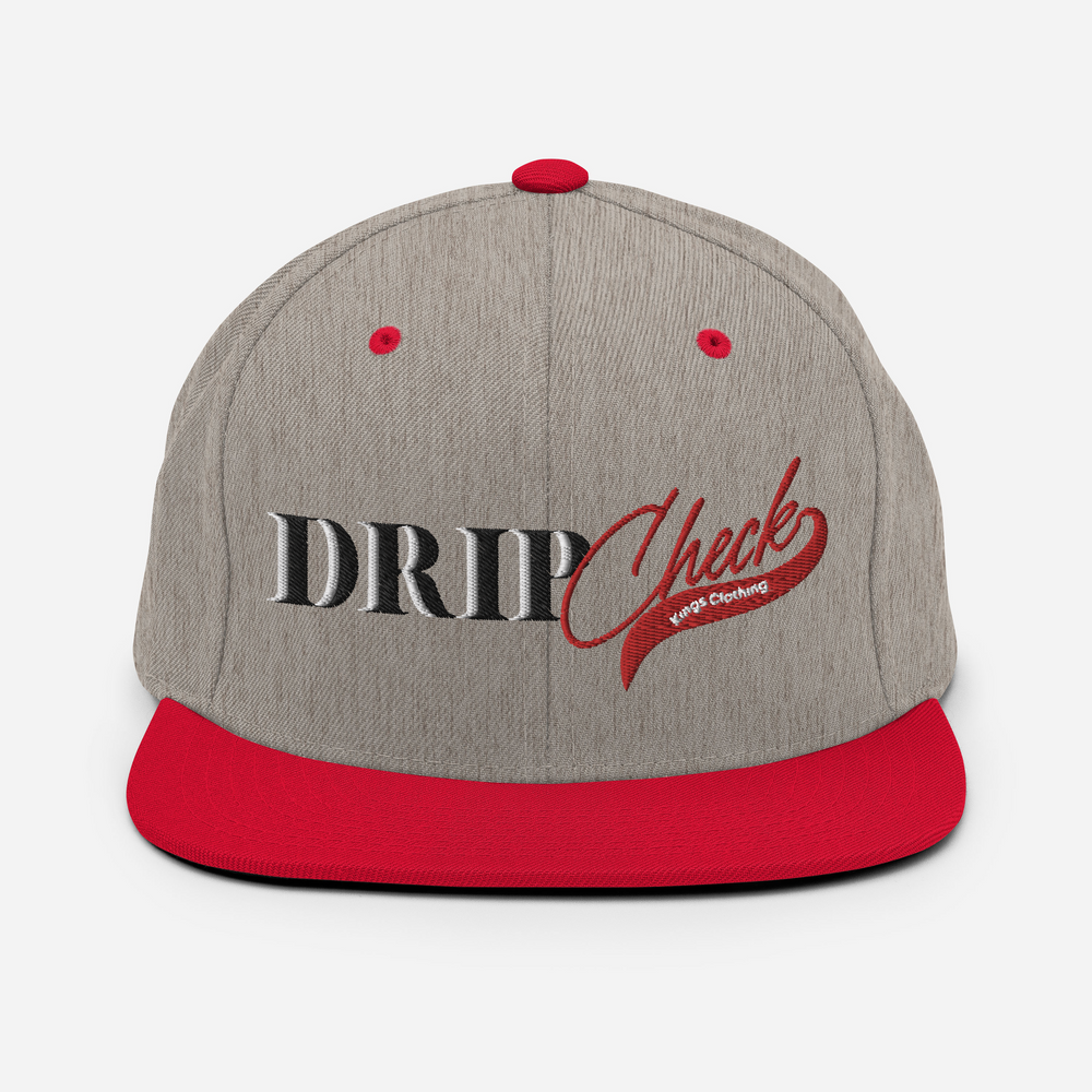 
                      
                        Big Drip Check Snapback
                      
                    