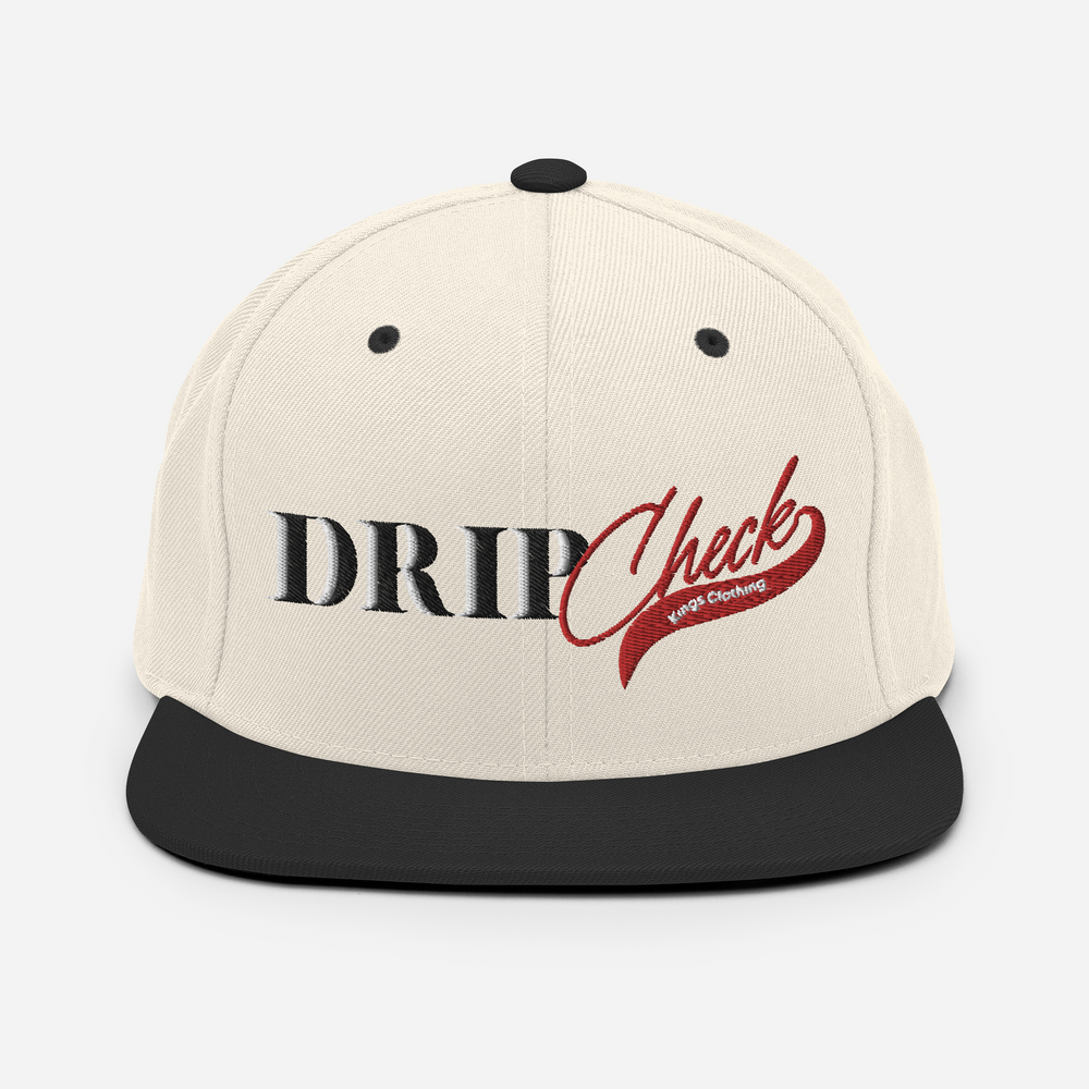 
                      
                        Big Drip Check Snapback
                      
                    