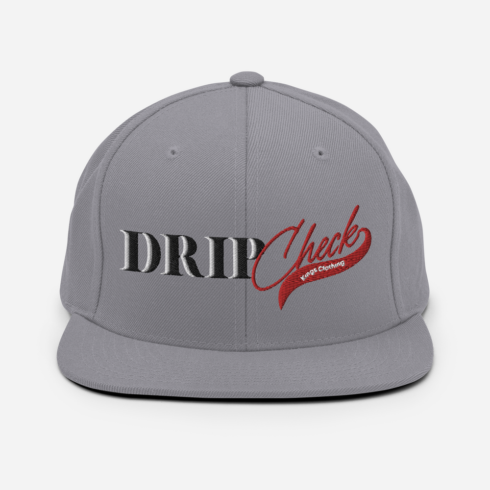 
                      
                        Big Drip Check Snapback
                      
                    