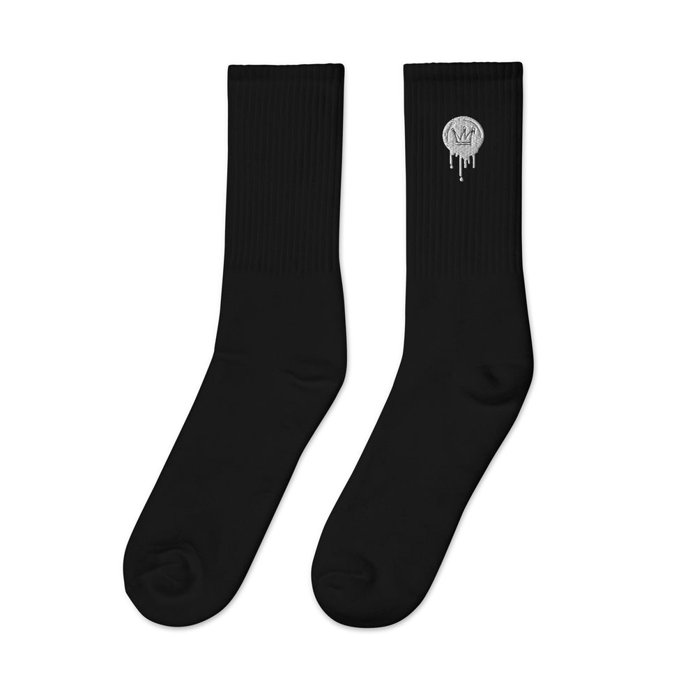 Drip Check Padded Socks