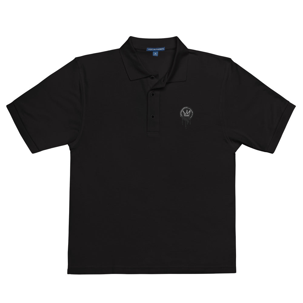 
                      
                        Drip Check Polos W/ Black Logo
                      
                    