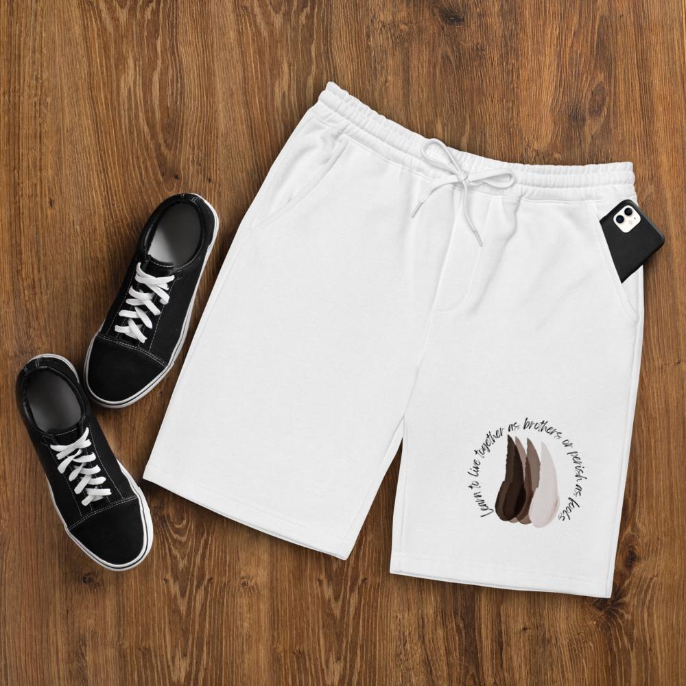 Men's “Unity”  fleece shorts